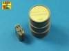 Aber 16158A German WW II 20L Jerry Can closings & 200L fuel drum covers (choice A) (1:16)